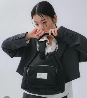 beautiful people 나일론 복조리 백