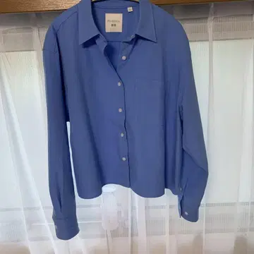 유니클로 JW ANDERSON 파랑 긴팔 셔츠 L 사이즈