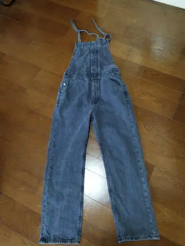 coen USA 그레이 데님 오버롤 S~M