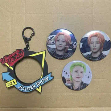 JO1 카와시리 렌 캔뱃지 키링 세트