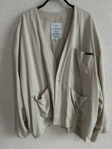 KHA:KI 노카라 자켓 S 베이지