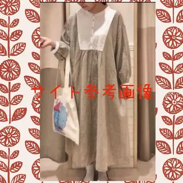 클레릭 원피스 Samansa Mos2 원피스 면린넨