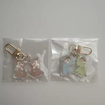 디즈니 칩과 데일 시크릿 아크릴 키체인 공룡