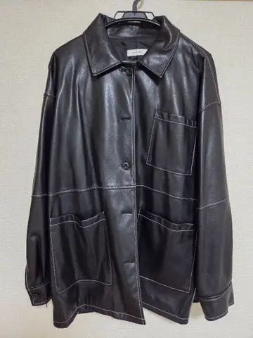 PAGEBOY 가죽 자켓
