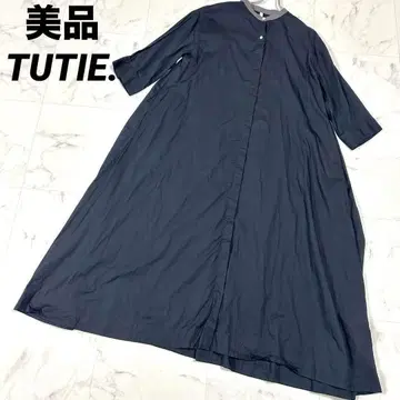 [ 새상품급 ] TUTIE. 코튼 100% 롱 원피스 루즈핏 프리 사이즈