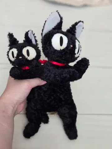 마녀 배달부 키키 지지 봉제 인형 검은 고양이 지브리 묶음 판매