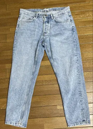 ZARA 와이드 스트레이트 데님 팬츠 32