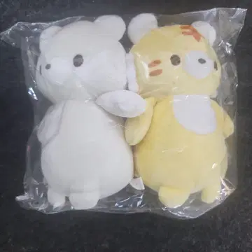 무섭지 않아 봉제 인형 북극곰 씨 호랑이 씨