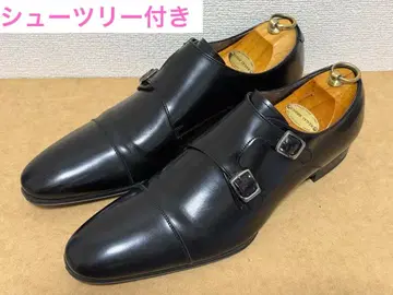 REGAL SHOES 더블 몽크 스트랩 가죽 신발 슈트리