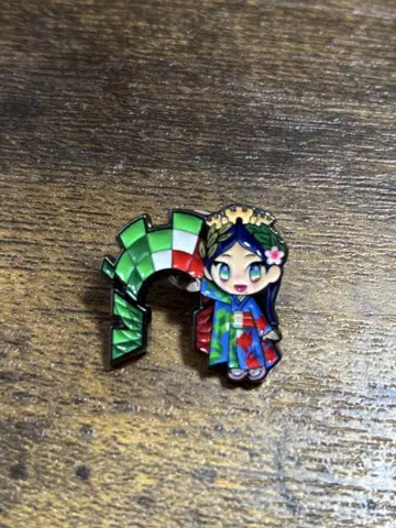 이탈리아짱 핀 배지 새상품