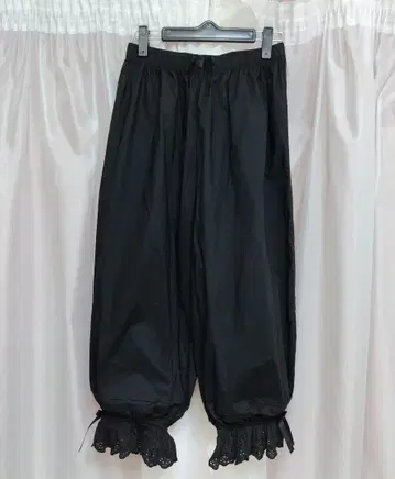 axes femme kawaii 코튼 롱 서랍 블랙 미사용