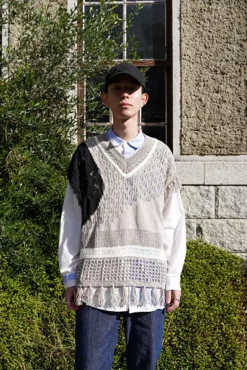 meagratia 'SUNRISE SHADOWS' knit vest