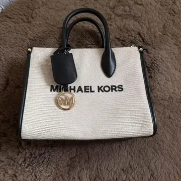 MICHAEL KORS 숄더백 아이보리/블랙