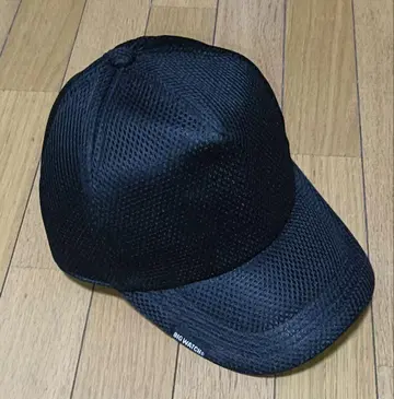 BIG WATCH 메쉬 블랙 캡