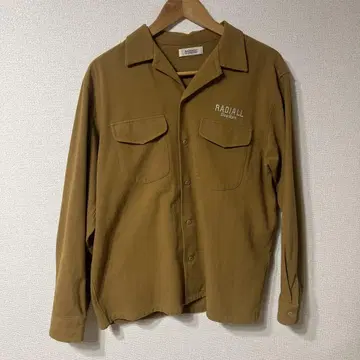 RADiALL 브라운 셔츠 Slow Burn