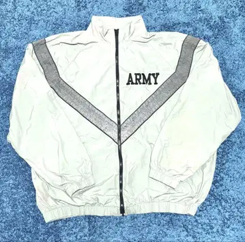 U.S.ARMY 미군 트레이닝 자켓 자수 리플렉터 그레이 ML