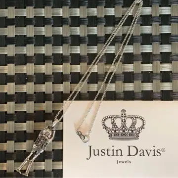 새상품 JUSTIN DAVIS ZERO NECKLACE 45cm 스컬