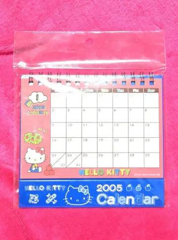 새상품 헬로키티 2005년 달력 HELLO KITTY 키티