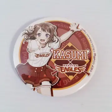 뱅드림 토야마 카스미 캔뱃지 퍼시픽 리그 라쿠텐 이글스