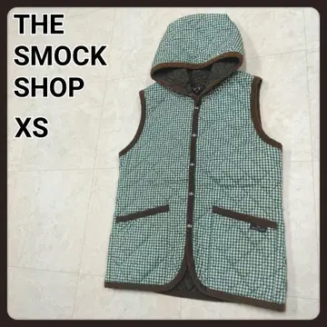 THE SMOCK SHOP 퀼팅 베스트 XS 남성용 스모크샵