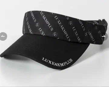LUXEAKMPLUS(럭스에이케이엠플러스) 골프 올 패턴 로고 선바이저