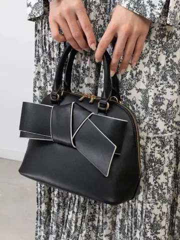 RANDA 리본 부가티백 숄더백