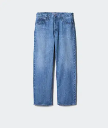 유니클로 JW ANDERSON 스트레이트 데님 65 블루 29