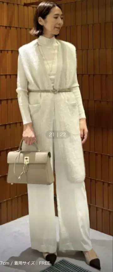 투모로우랜드 데프레 폭스 캐시미어 롱베스트