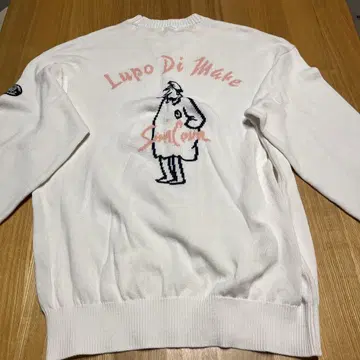Lupo Di Mare 화이트 컬러 니트 스웨터