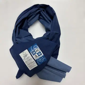 류큐 네이비 나염 머플러