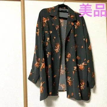 새상품급 지나시스 빅 꽃무늬 셔츠