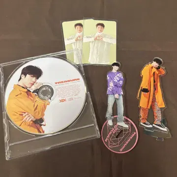 TREASURE 트레저 준환 CD 트레이딩 카드 아크릴 스탠드