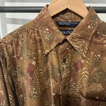 NAUTICA 노티카 패턴 셔츠 올 패턴 구제 의류