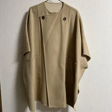 엘르 루디 울 케이프 코트