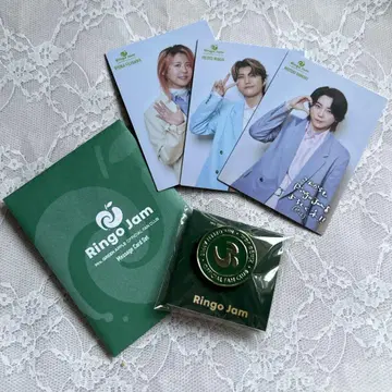 mrs.greenapple FC 한정판 포토 카드 핀 배지