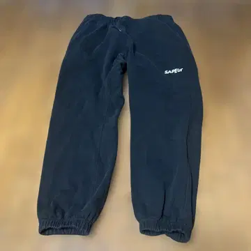 SAPEur 로고 스웨트 팬츠 블랙 XXL 사풀