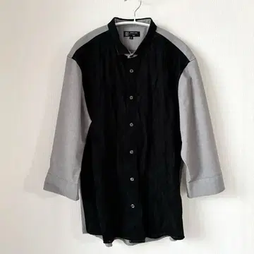 MICHEL KLEIN 7부 소매 셔츠 꽃무늬 자수 남성용 51