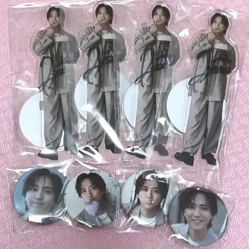 쿠사지 료노 birthday 복권 사인 포함 아크릴 스탠드 캔뱃지