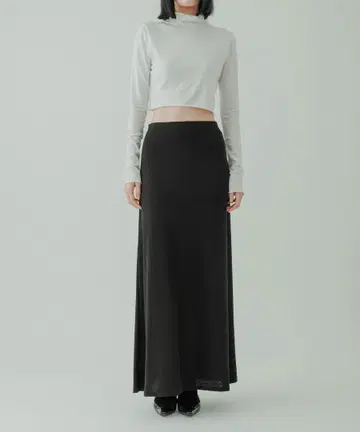 [ yo BIOTOP ] Rayon Jersey right skirt