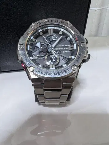 G-SHOCK GST-B100 블랙/실버