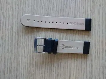 몬디안 정품 교체용 벨트 블랙 가죽 20mm 폭