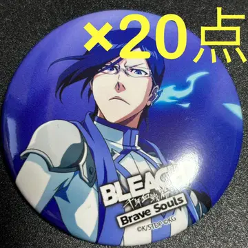 BLEACH Brave Souls 브레솔 캔뱃지 이시다 우류 20개
