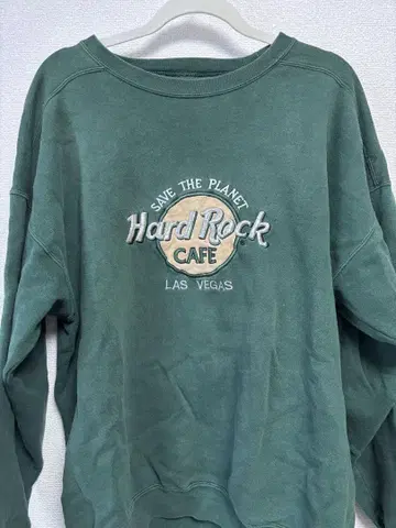 Hard Rock Cafe 맨투맨 X-LARGE 그린