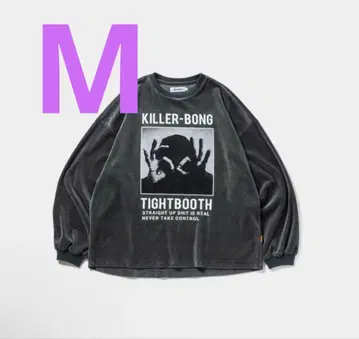 HAND SIGN VELOUR LS TIGHTBOOTH