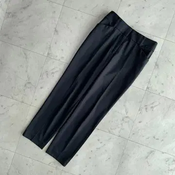 새상품급 PLST 플라스테 팬츠 린넨 다크 네이비 S