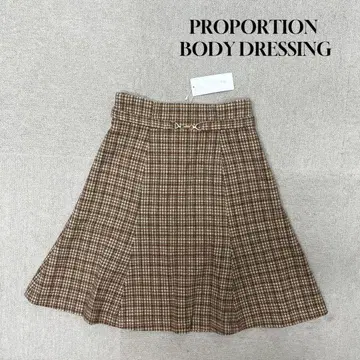 새상품 PROPORTION BODY DRESSING 미니 스커트 M