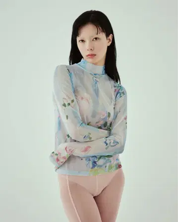 poppy BLOOMING FLOWERS SEE-THROUGH TOPS