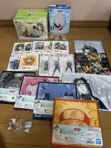 제일복권 NARUTO 나루토 파도 나라 편 C상 E상 피규어 D상 화이트