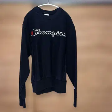 Champion Reverse Weave 맨투맨 블랙 S