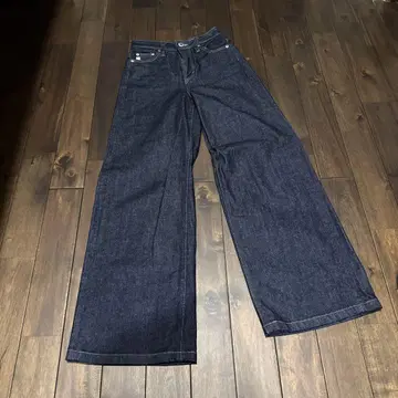 SOMETHING. 와이드 레그 데님 팬츠 XS